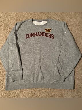 Nike Washington Commanders crewneck sweater